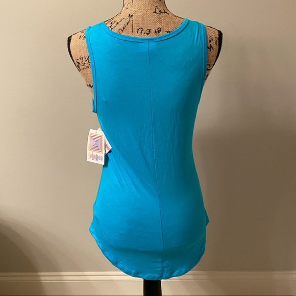 NWT LuLaRoe Turquoise Tank, Small (6/8) - Picture 3 of 6